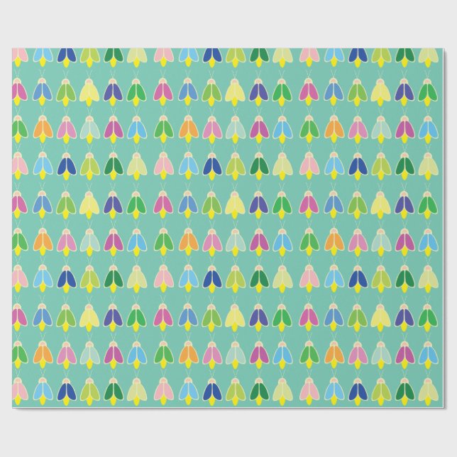 Cadeau Papier d'emballage de bogue de foudre (Plat)
