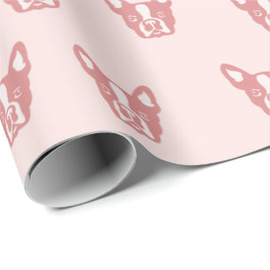 Cadeau Papier d'emballage de bouledogue français
