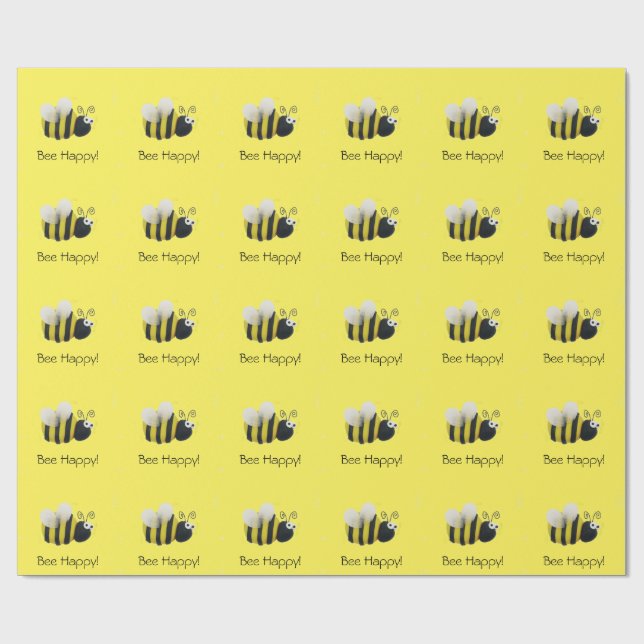 Cadeau Papier d'emballage de bourdon (Plat)