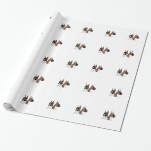 Cadeau Papier d'emballage de boxeur