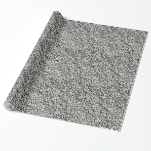 Cadeau Papier d'emballage de caillou de roche