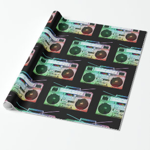 Cadeau Papier d'emballage de caisson de basses, hip hop