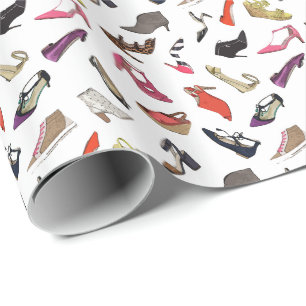 Cadeau Papier d'emballage de chaussures à la mode