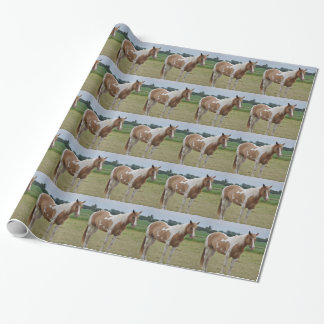 Cadeau Papier d'emballage de cheval