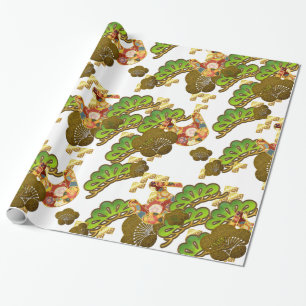 Cadeau Papier d'emballage de Chiyogami-Washi Styled