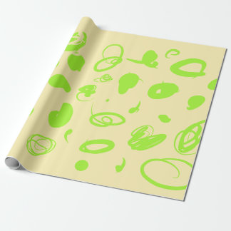 Cadeau Papier d'emballage de conception de taches graphiq