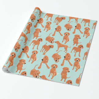 Cadeau Papier d'emballage de Coonhound de Redbone