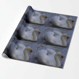 Cadeau Papier d'emballage de cygne