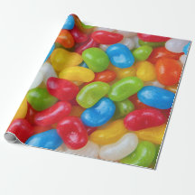 Papier d'emballage de dragées à la gelée de sucre