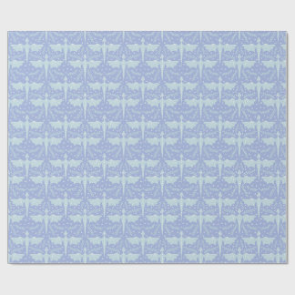 Cadeau Papier d'emballage de dragon botanique fantastique
