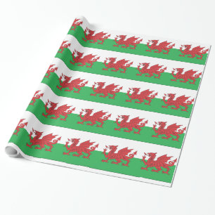 Cadeau Papier d'emballage de dragon de Gallois