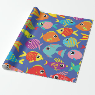 Cadeau Papier d'emballage de ęr anniversaire mignon