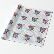 Papier d'emballage de fête d'anniversaire de