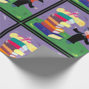 Cadeau Papier d'emballage de fille licenciée