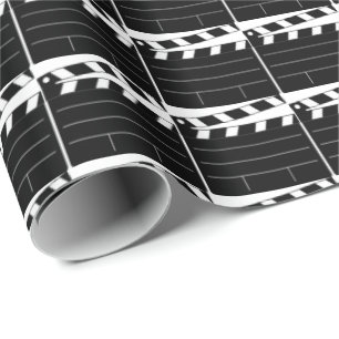 Cadeau Papier d'emballage de film motif de carton