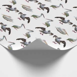 Cadeau Papier d'emballage de frénésie de pélican