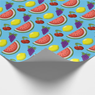Cadeau Papier d'emballage de fruit mélangé
