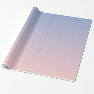 Cadeau Papier d'emballage de gradient de sérénité de