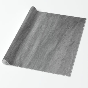 Cadeau Papier d'emballage de granit gris-foncé