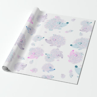 Cadeau Papier d'emballage de hérisson