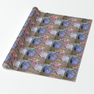 Cadeau Papier d'emballage de hérisson de Noël