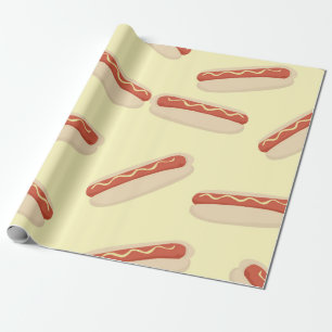 Cadeau Papier d'emballage de hot-dog