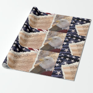 Cadeau Papier d'emballage de la constitution