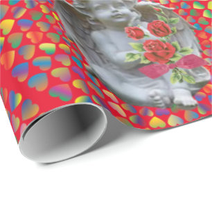 Cadeau Papier d'emballage de la Saint-Valentin