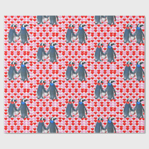 Cadeau Papier d'emballage de la Saint-Valentin
