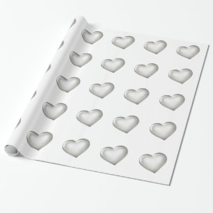 Cadeau Papier d'emballage de l'anniversaire d'argent