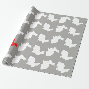 Cadeau Papier d'emballage de lapin génial