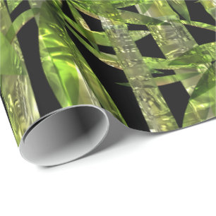 Cadeau Papier d'emballage de l'art 4 en bambou