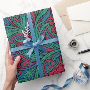 Cadeau Papier d'emballage de ligne de bijou de vrille de