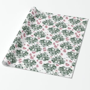 Cadeau Papier d'emballage de logo d'O'Kane (vert et