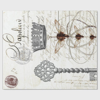 Cadeau Papier d'emballage de manuscrit d'éphémères