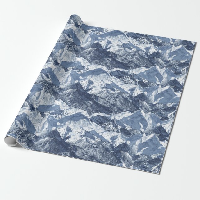 Cadeau Papier d'emballage de montagne (Déroulé)