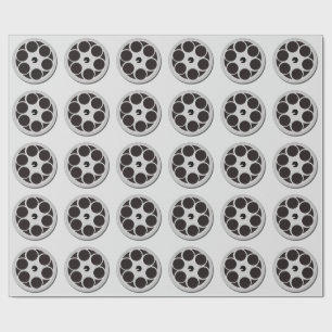 Cadeau Papier d'emballage de MOTIF de BOBINE de FILM