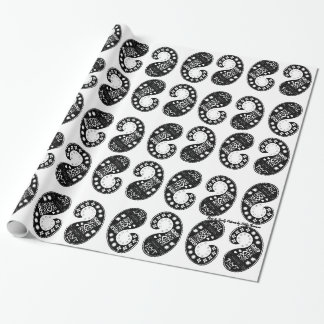 Cadeau Papier d'emballage de motif de Paisley