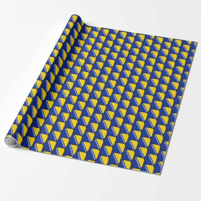 Cadeau Papier d'emballage de nid d'abeilles de drapeau de (Déroulé)