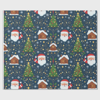 Cadeau Papier d'emballage de Noël