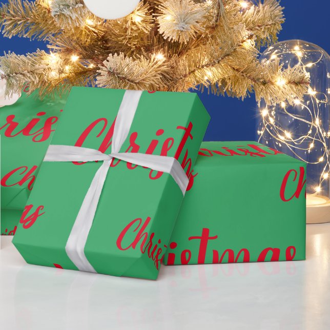 Cadeau Papier d'emballage de Noël (Vacances)