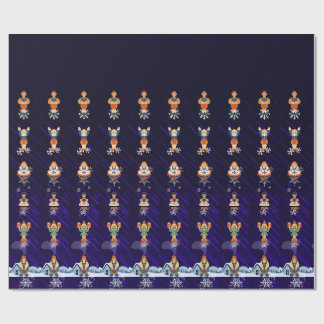 Cadeau Papier d'emballage de Noël