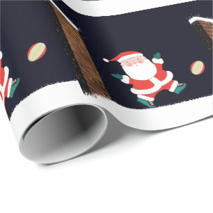 Cadeau Papier d'emballage de Noël de rugby
