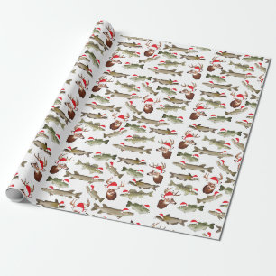 Cadeau Papier d'emballage de Noël, emballage cadeau, cer