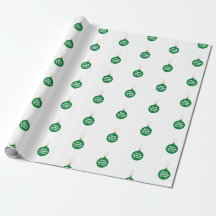 Papier d'emballage de Noël Girl Scouting