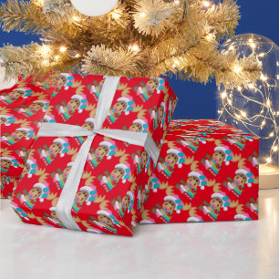 Cadeau Papier d'emballage de Noël pour bébés rennes