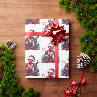 Cadeau Papier d'emballage de Noël Spiderman
