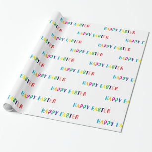 Cadeau Papier d'emballage de Pâques - Designs amusants et