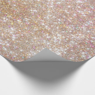 Cadeau Papier d'emballage de parties scintillantes