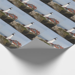 Cadeau Papier d'emballage de phare principal de Portland